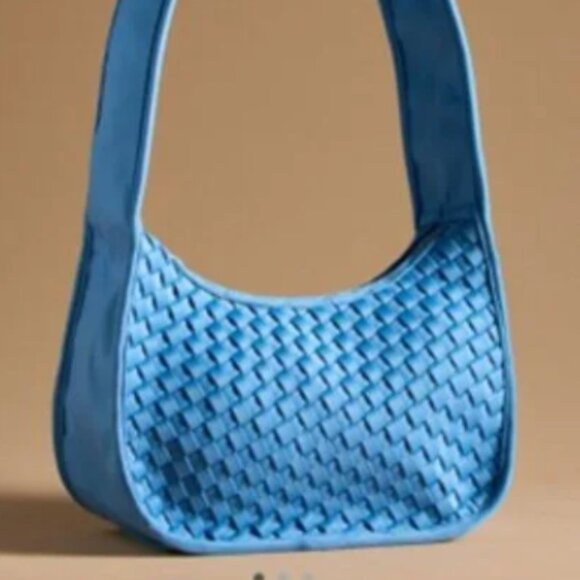 Anthropologie Woven Shoulder Bag - Picture 1 of 7